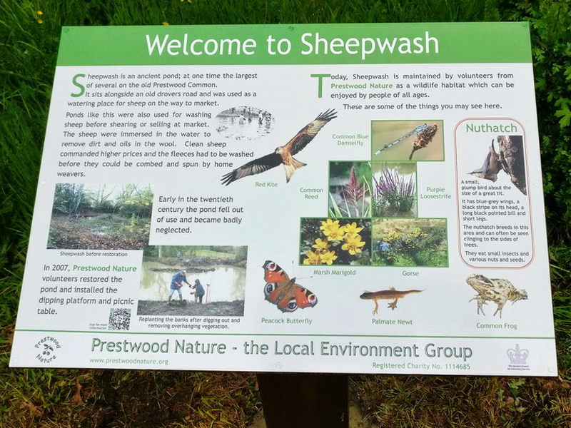 Sheepwash Information Board